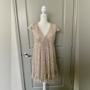 Elegant Sequin Mini Dress